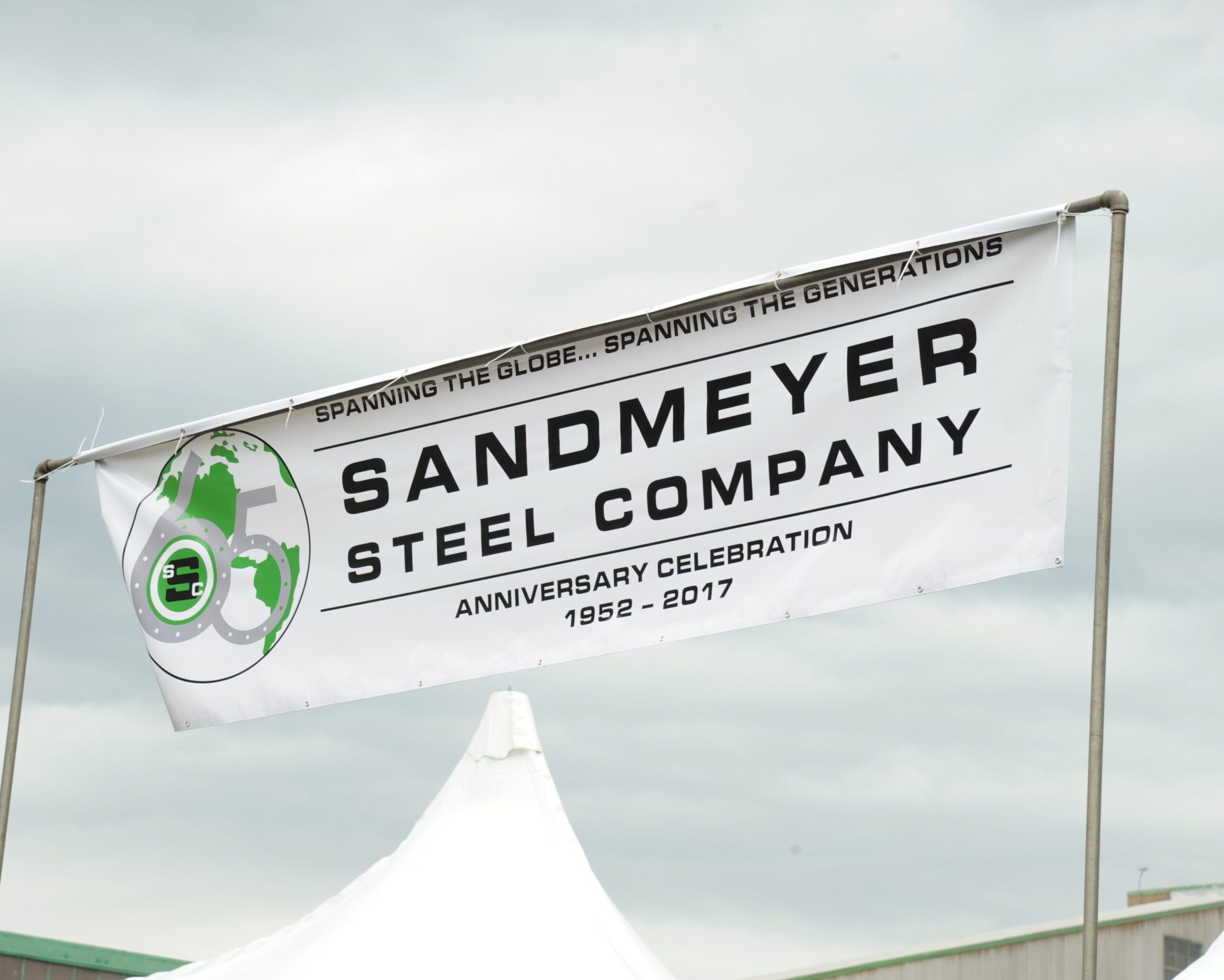 Sandmeyer Steel Company celebrates their 65th anniversary.