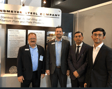 John M. Curley, III and Paul Sandmeyer at Stainless Steel World 2019